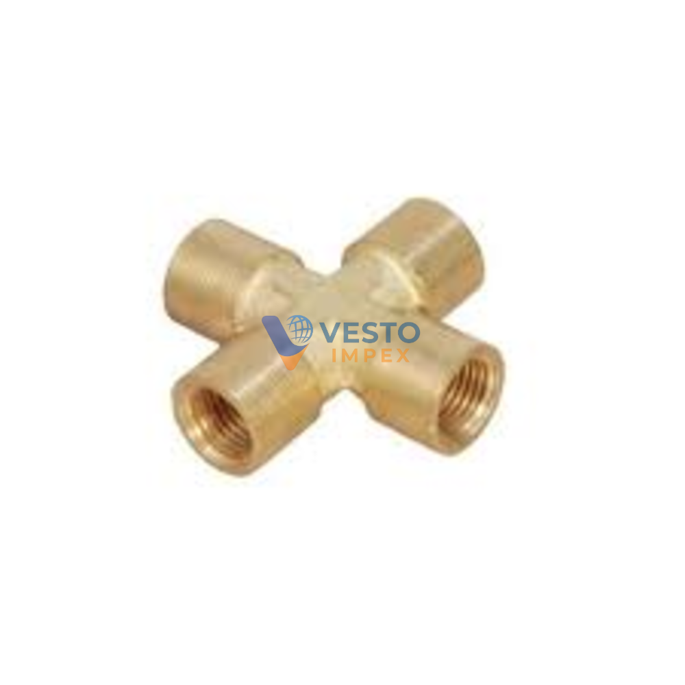 Brass Four Way Female