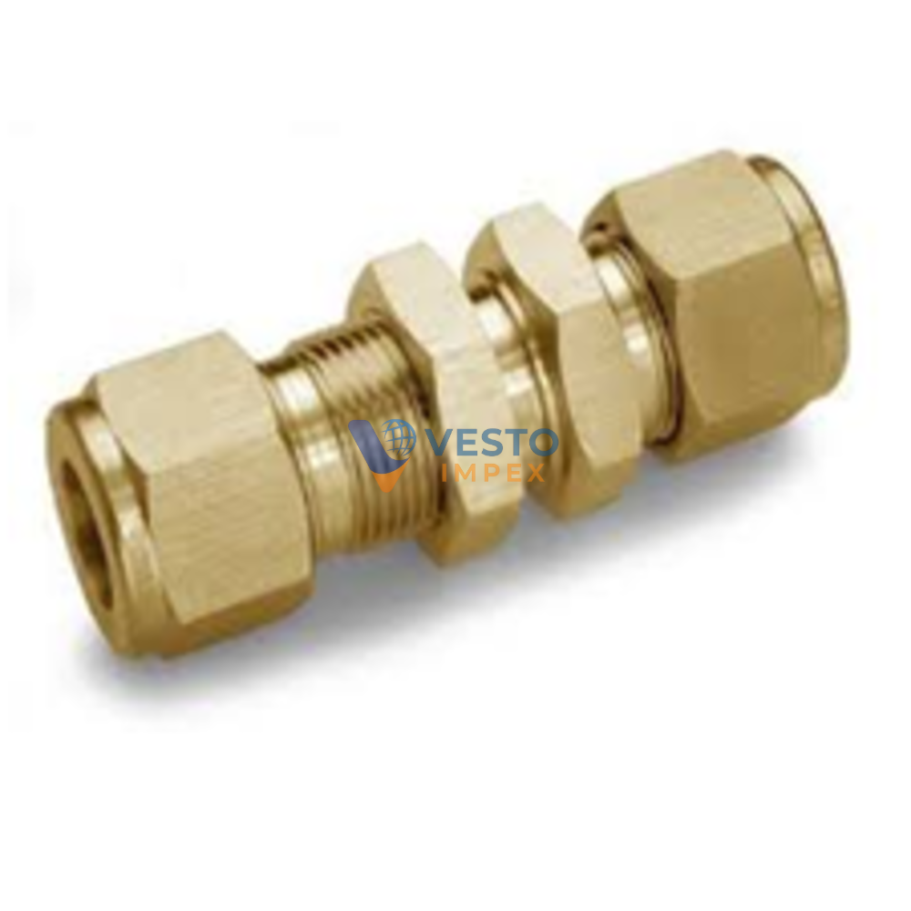 Brass Bulkhead Union
