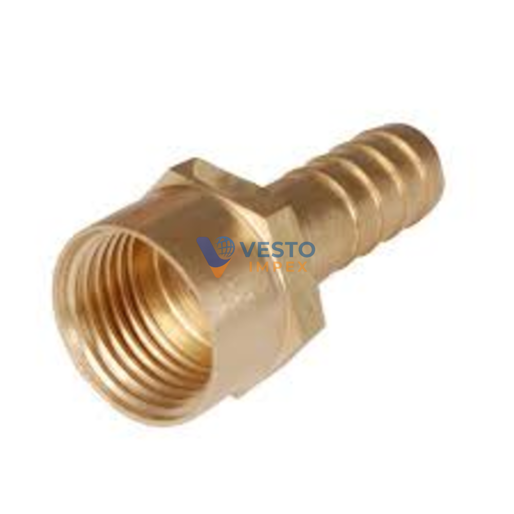Brass Hose Nipple Female - Brass Pipe Fitting