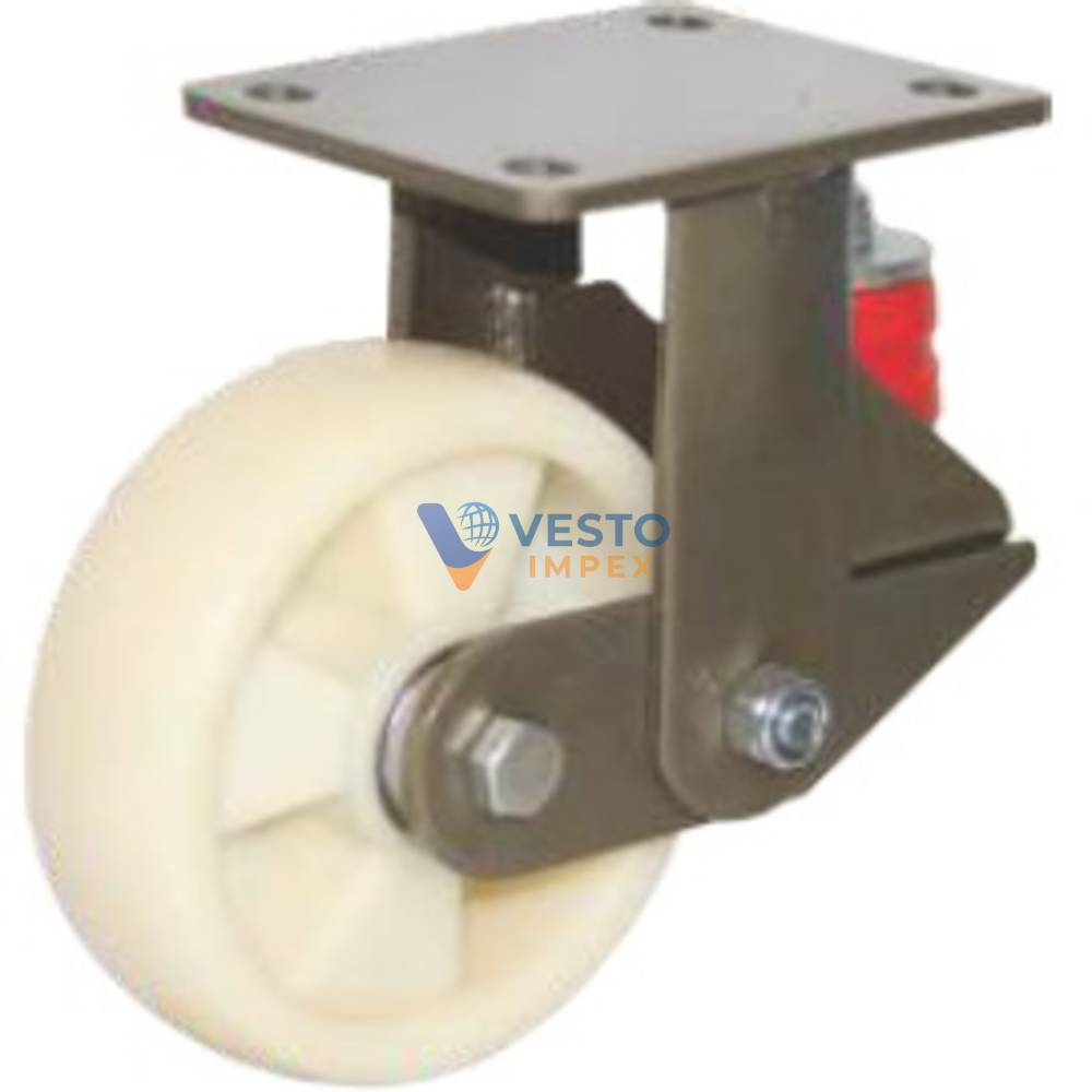 Spring Loaded Fixed Castor - castor wheels