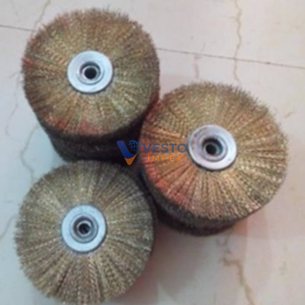 Brass Wire Brush Wheel