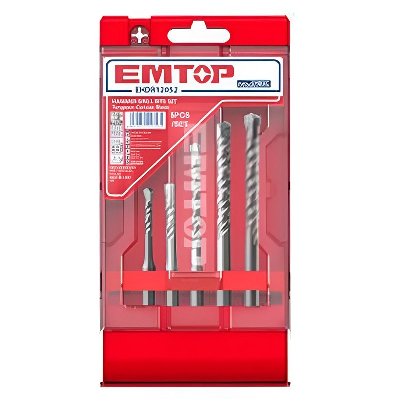 Thumbnail 2 of 5 Pcs SDS Plus Hammer Drill Bits Set