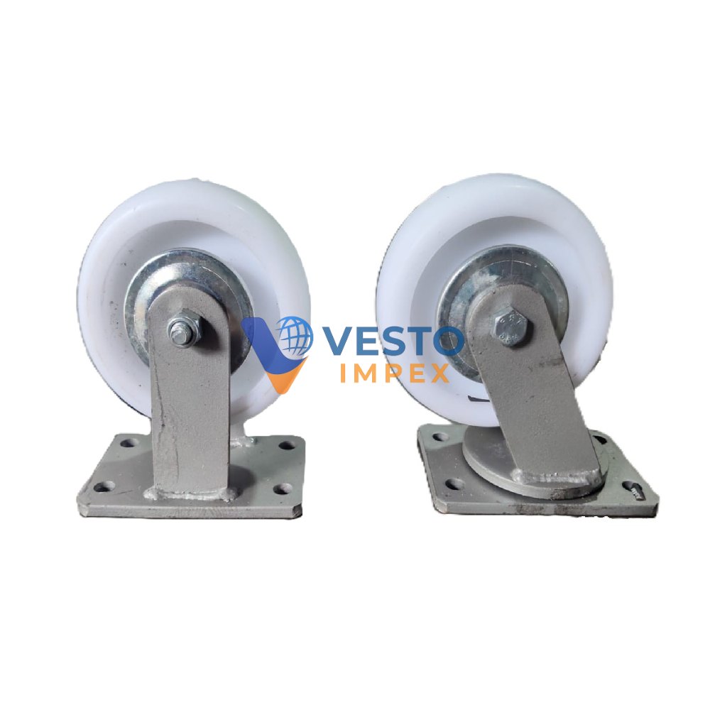 6 Inch Fabricated Castor Wheels - Image 5