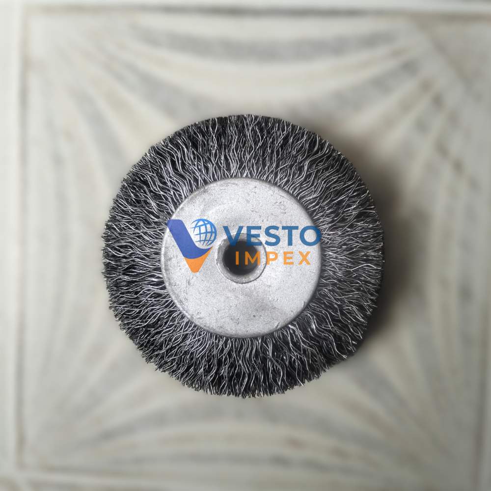 Bandsaw Circular Wire Brush Hard - Circular Wire Brushes