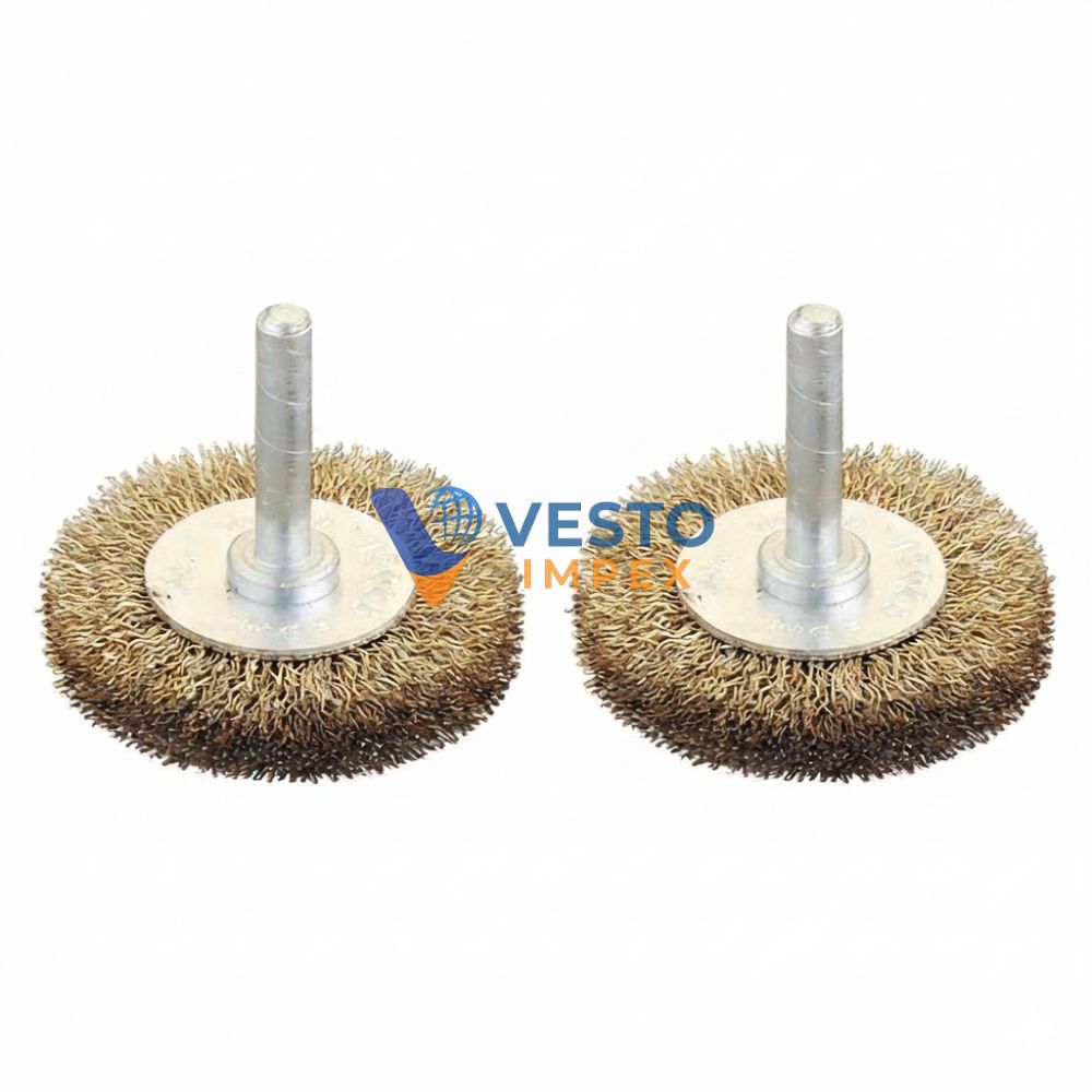 Brass Wire Brush With Spindle