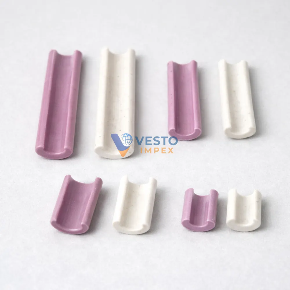 Thumbnail 3 of Ceramic Half Tube Yarn Thread Guide