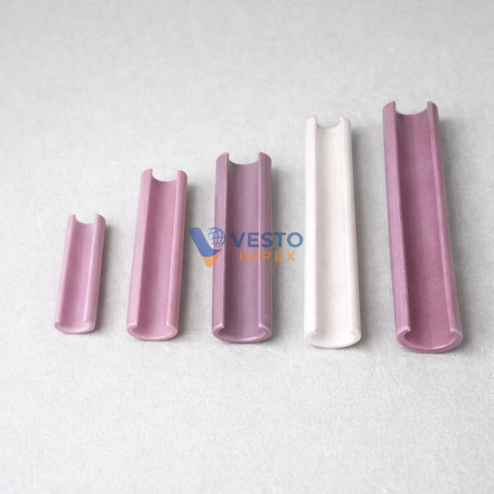 Thumbnail 2 of Ceramic Half Tube Yarn Thread Guide