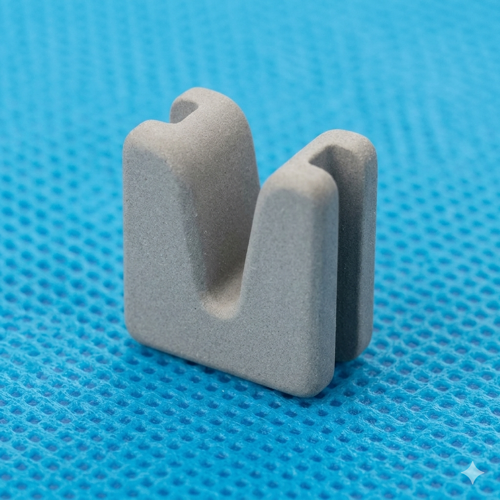 Thumbnail 2 of Ceramic U-Shaped Yarn Guide | Textile Ceramic U Guide