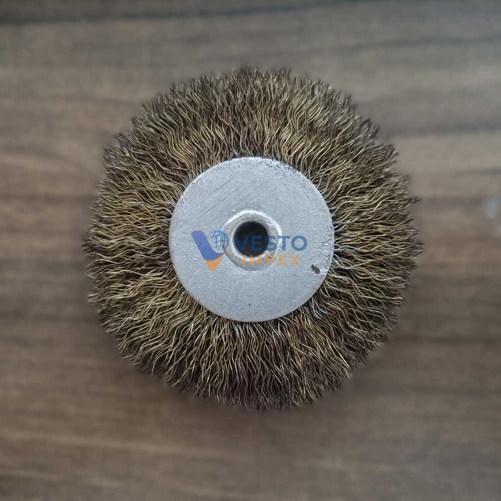 Thumbnail 2 of Circular Wire Brush for Bandsaw Machine