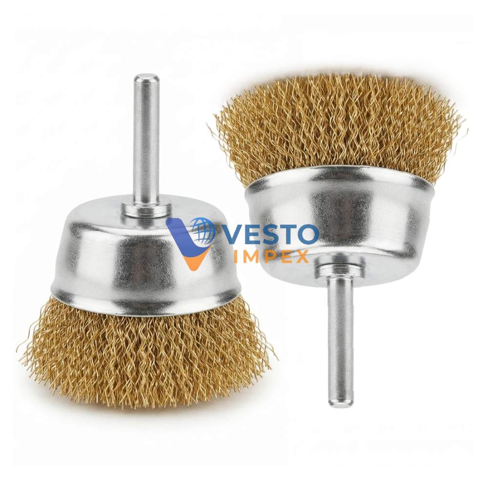 Cup Wire Brush With Spindle - Image 2