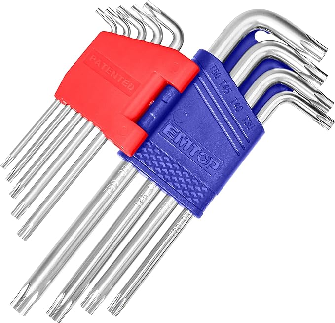 EHKY3091 9 Pcs Torx Key Set - Hand Tools