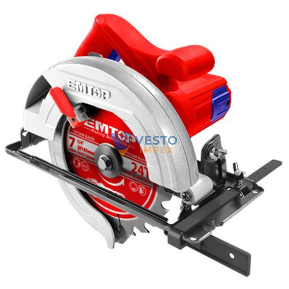 Electric Circular Saw 1400W – 185mm Blade Wood Cutting Machine