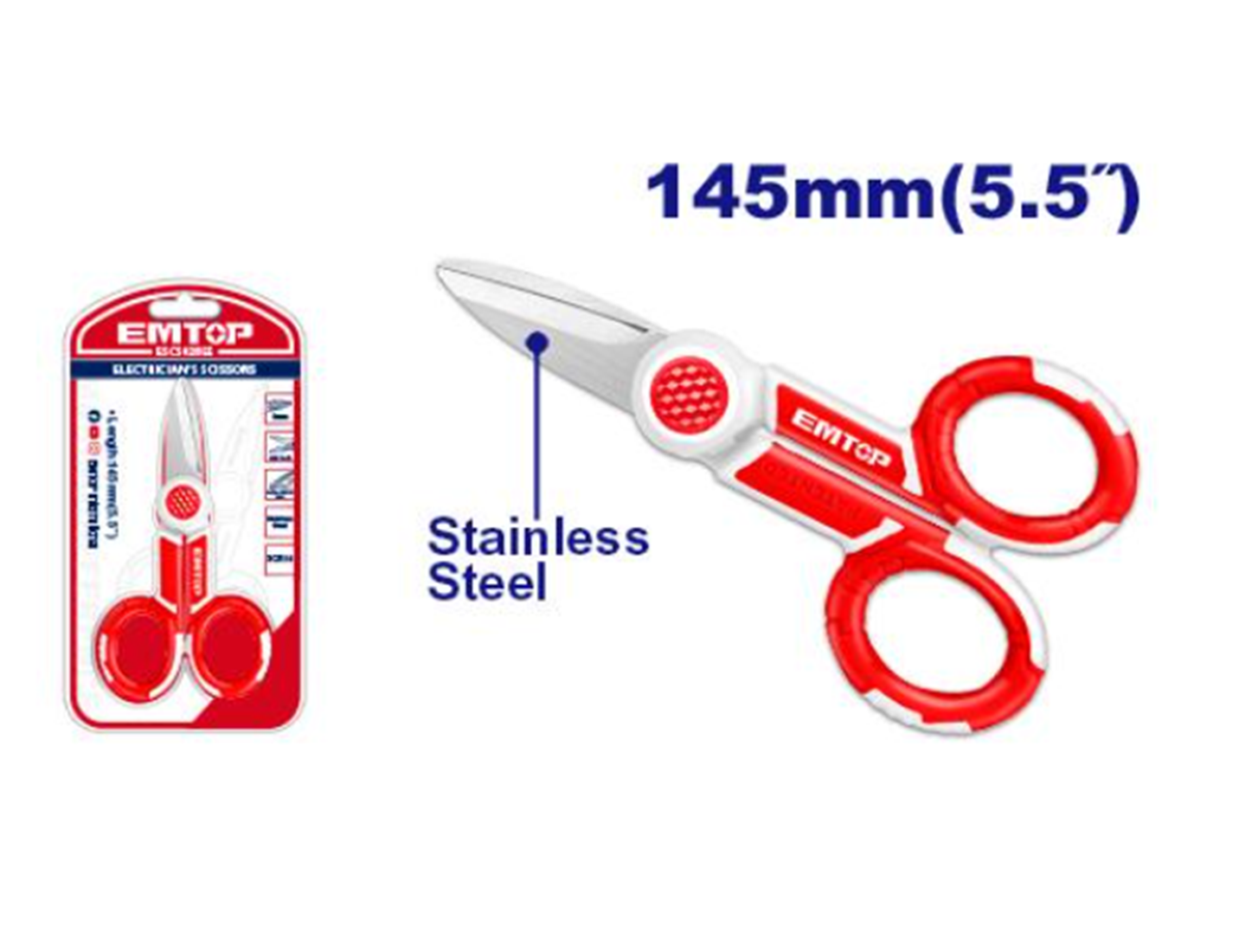 Electrician’s Scissors 145mm (5.5 inch) - Hand Tools