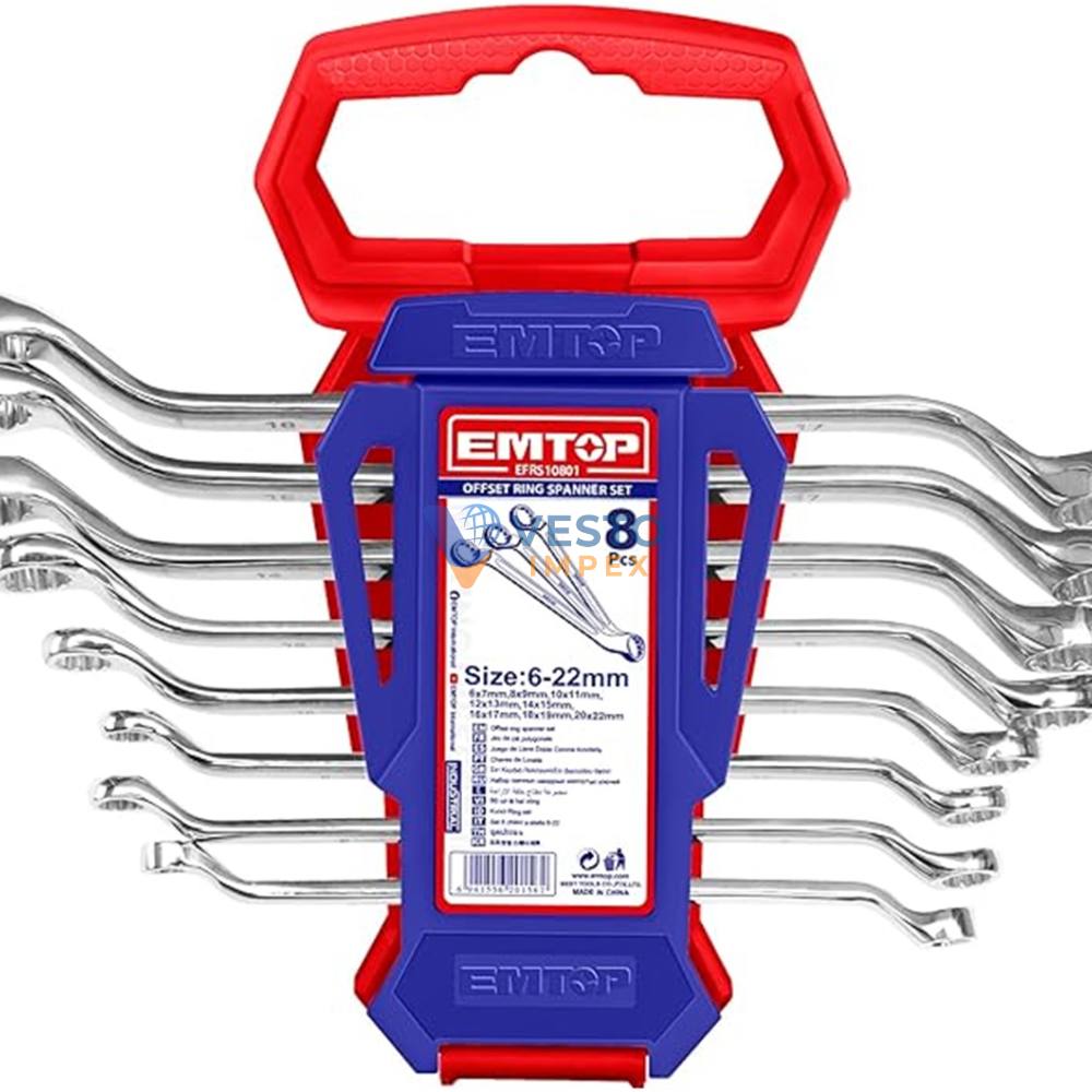 Emtop Offset Ring Spanner Set - Hand Tools