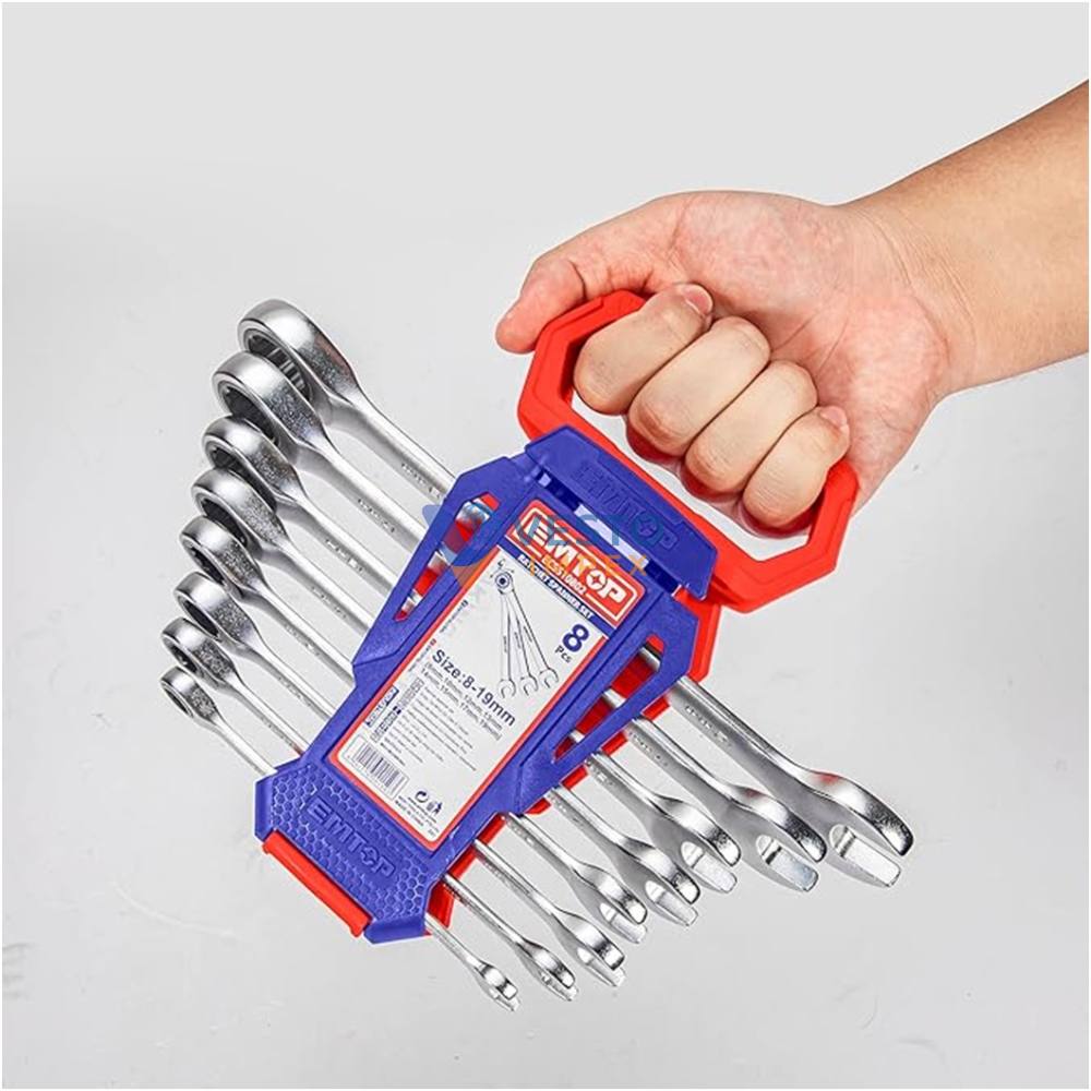 Emtop Ratchet Spanner Set - Hand Tools