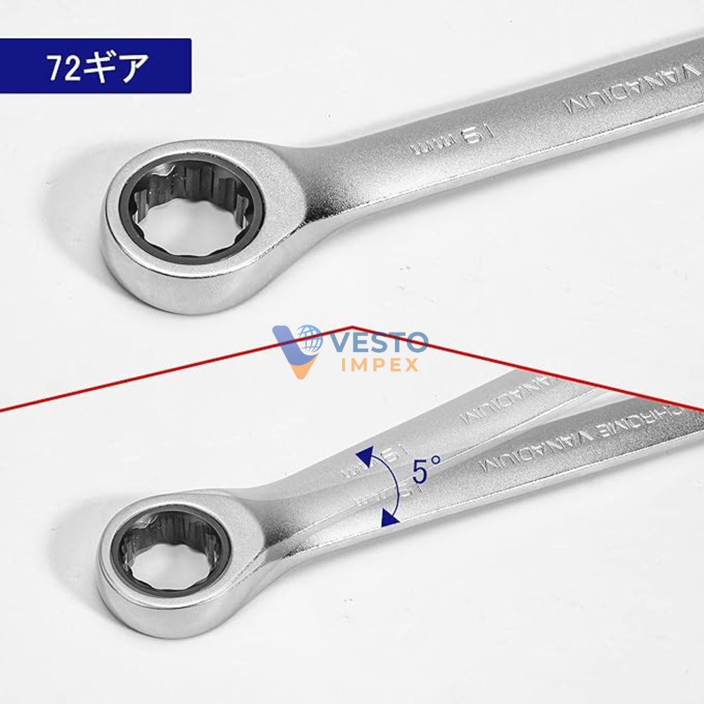 Thumbnail 2 of Emtop Ratchet Spanner Set