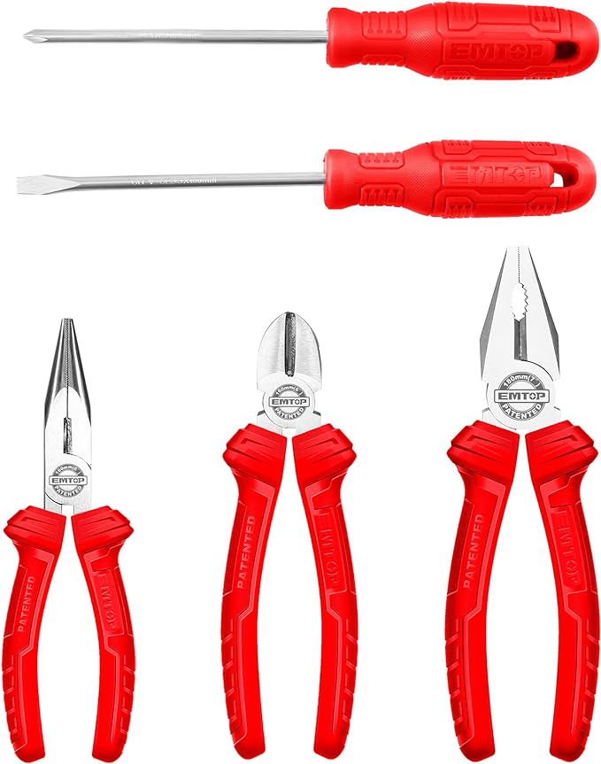 Thumbnail 2 of EPLS0501 5 Pcs Pliers & Screwdrivers Kit Set