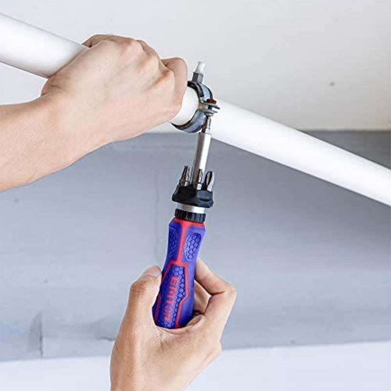 ESDRH0802 8 Pcs Ratchet Screwdriver Set - Hand Tools