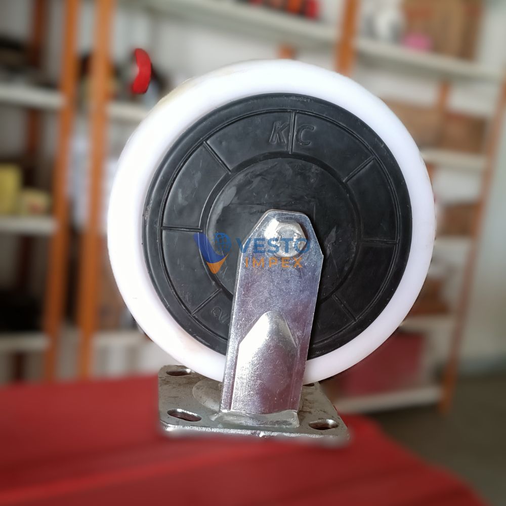 Fabricated Castor Fixed Wheel 8x2 inch