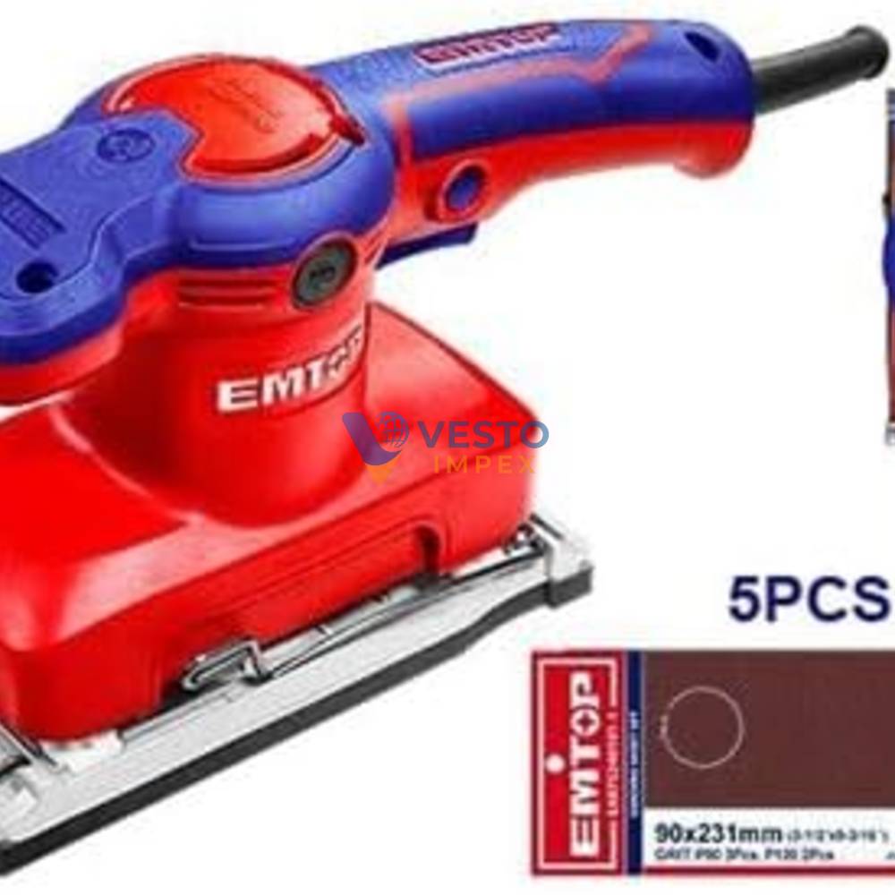 Finishing Sander 320W – 90×180mm Electric Sheet Sander