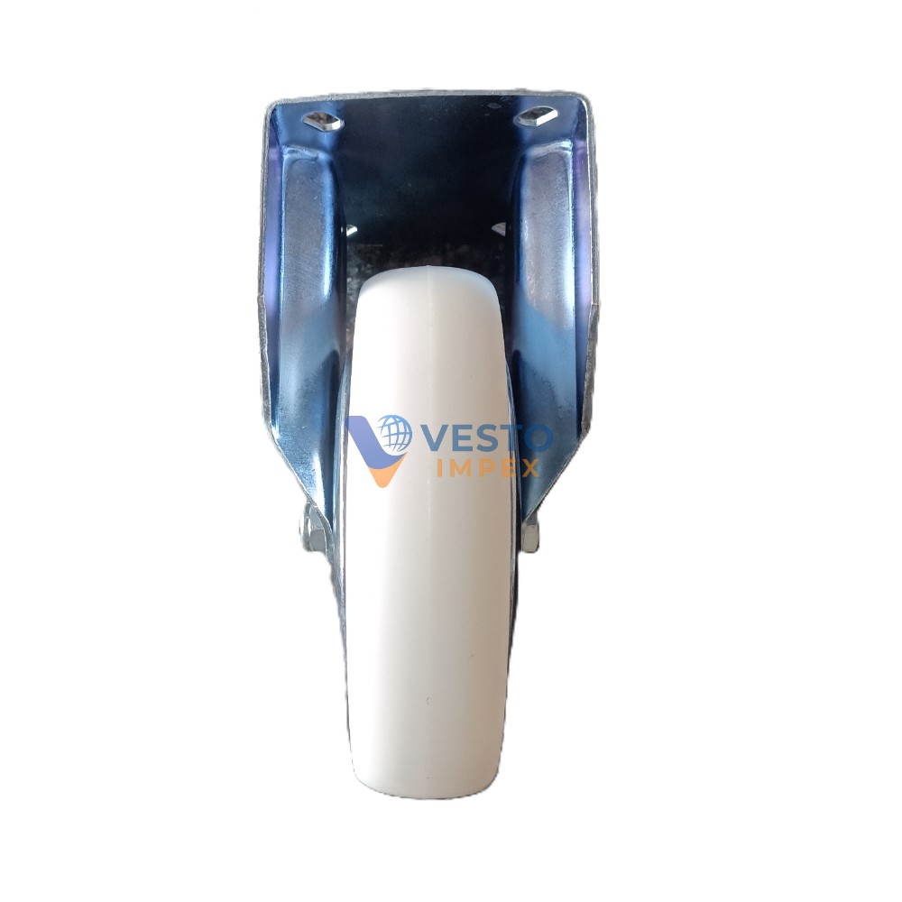 Thumbnail 3 of Heavy Duty Nylon Fixed Castor Wheel 8x2 Inch