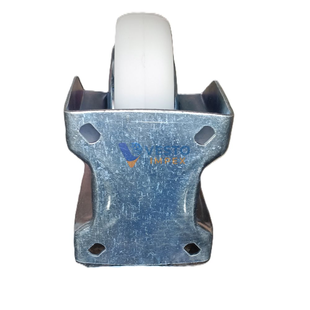 Thumbnail 2 of Heavy Duty Nylon Fixed Castor Wheel 8x2 Inch