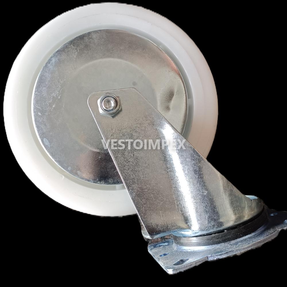 Thumbnail 3 of Heavy Duty Nylon Swivel Castor Wheel 8x2 Inch