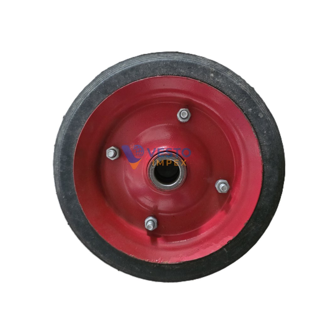 Heavy Duty  Trolley Rubber Wheel 10 x 2 inch