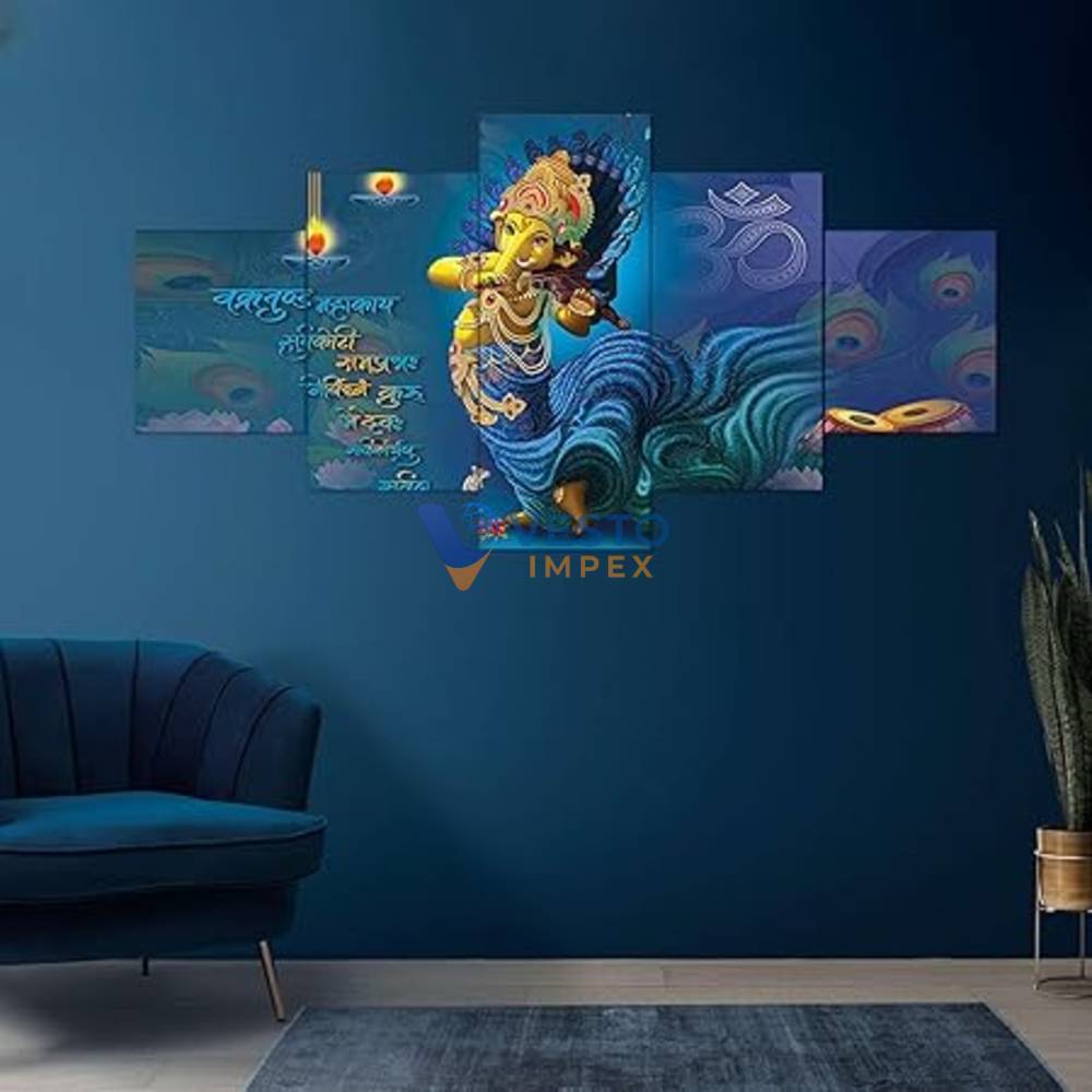 Ganesha Big Wall Painting