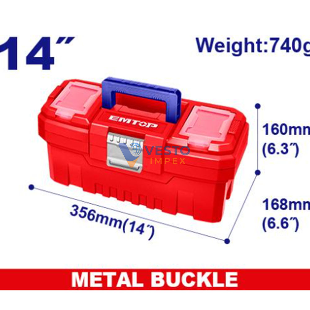 14" Plastic Tool Box