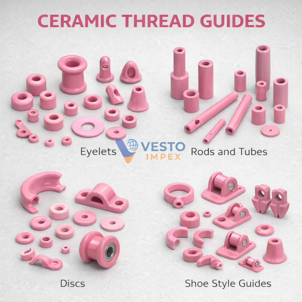 Industrial Textile Ceramic Guides
