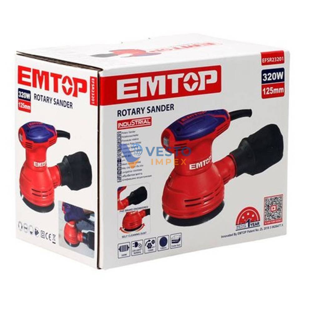 Thumbnail 3 of Rotary Sander 125mm – 320W Electric Sanding Machine