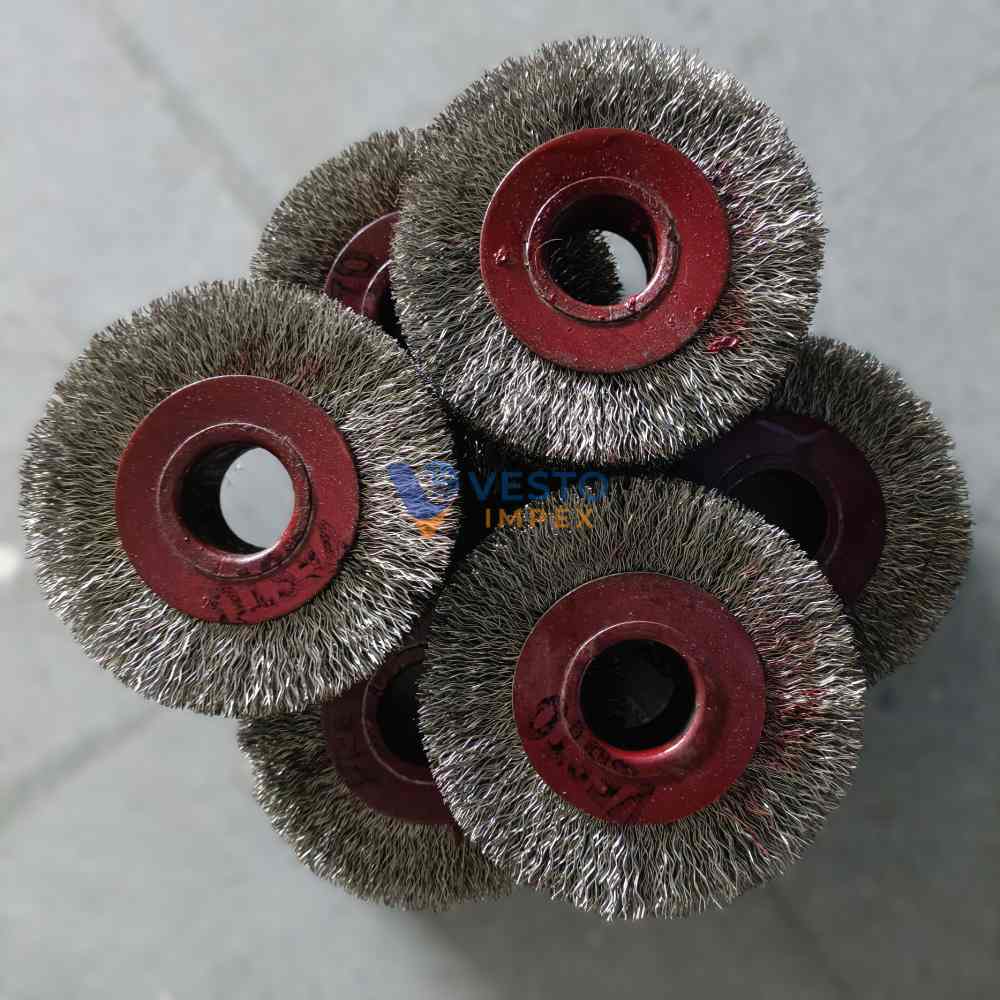 SS Circular Wire Brush 4 inch