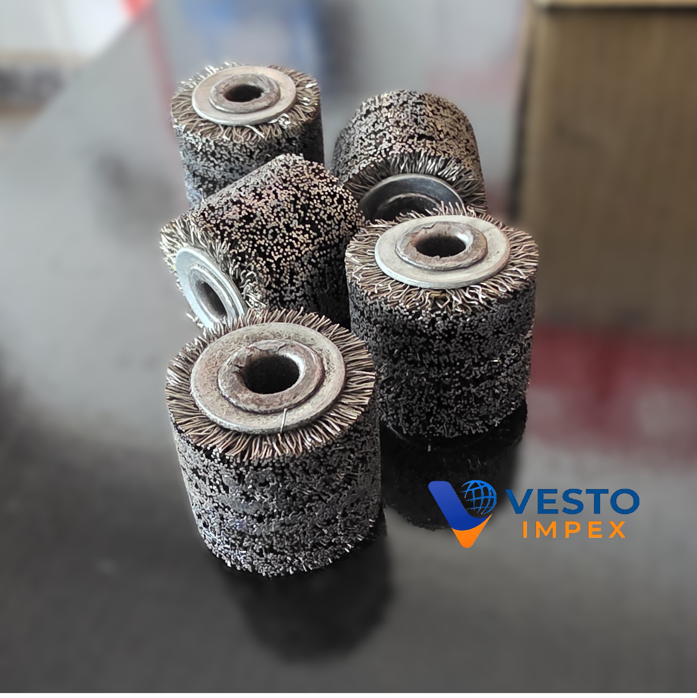 SS Small Circular Wire Brushes