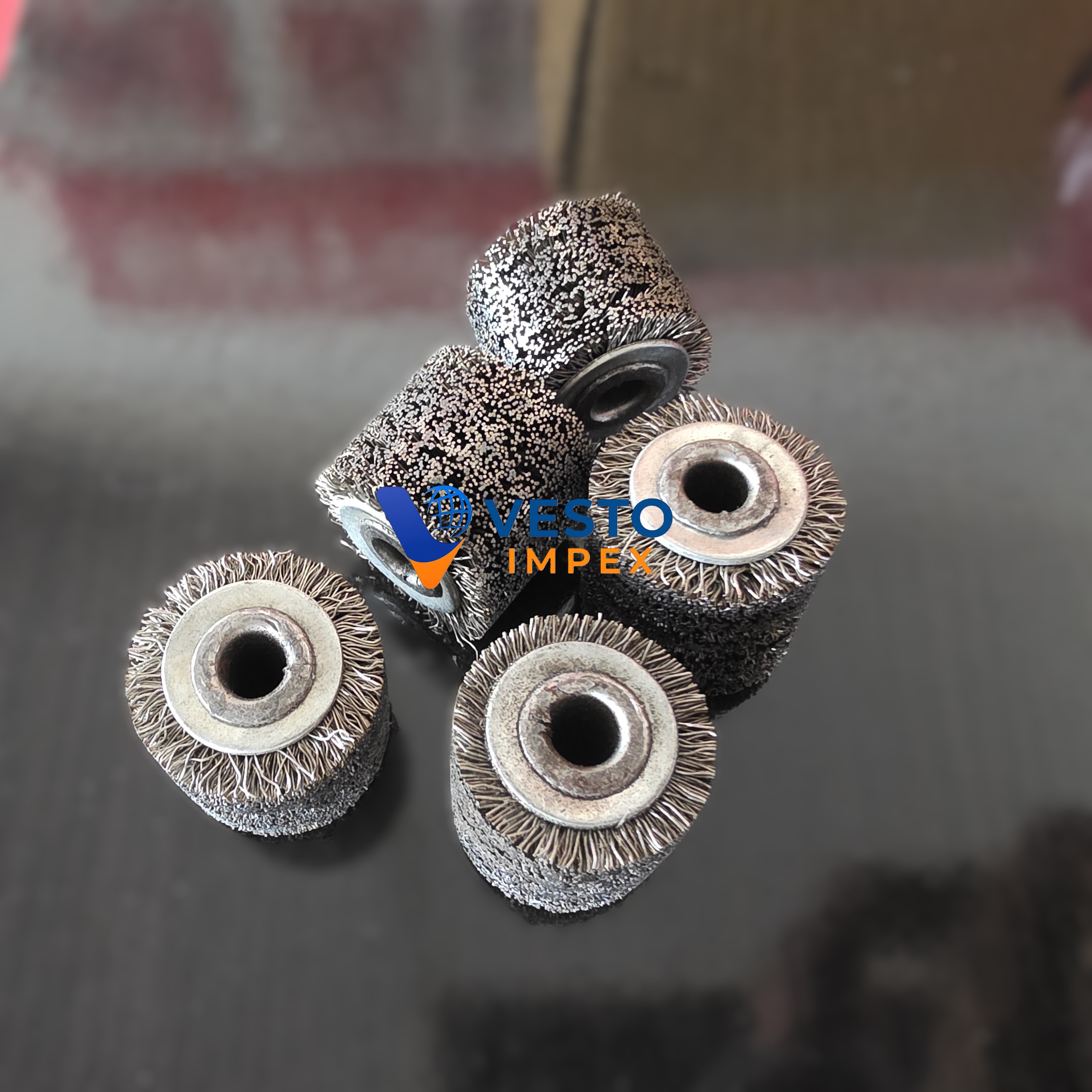 Thumbnail 2 of SS Small Circular Wire Brushes