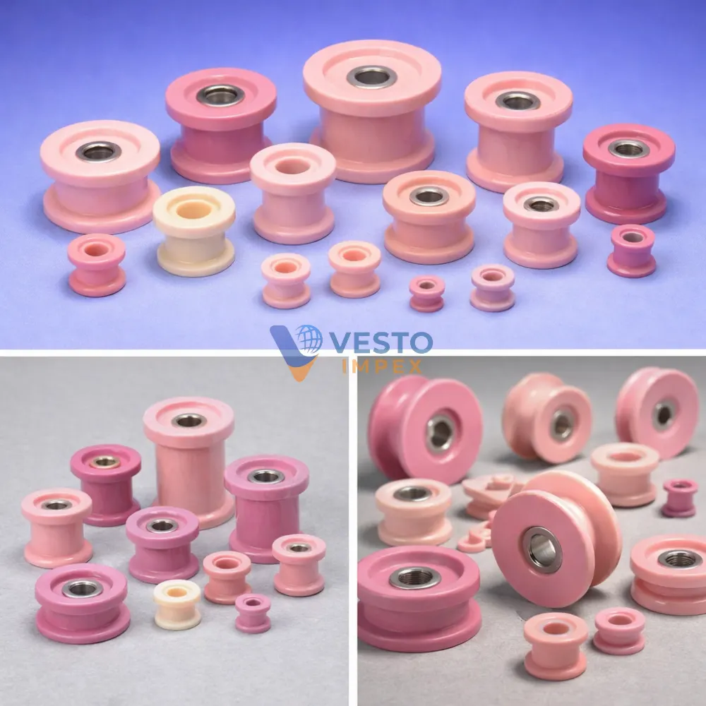 Textile Ceramic Yarn Guide Pulleys